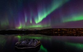 Night Norway Northern Lights