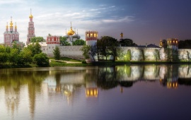Novodevichy Convent In Summer