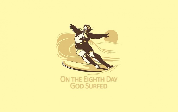 On The Eighth Day God Surfed (click to view)