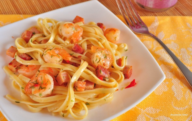 Pasta With Shrimp (click to view)