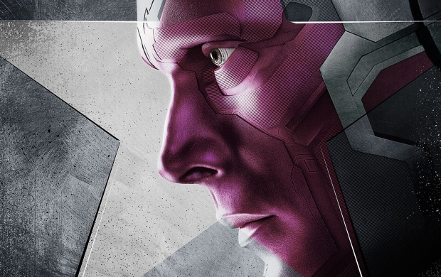 Paul Bettany As Vision Captain America Civil War (click to view)