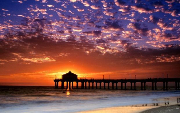 Pier at Sunset (click to view)