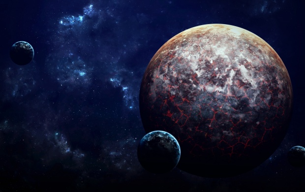 Planets Sci Fi Lava