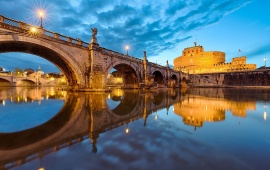 Ponte Sant'Angelo Rome Italy