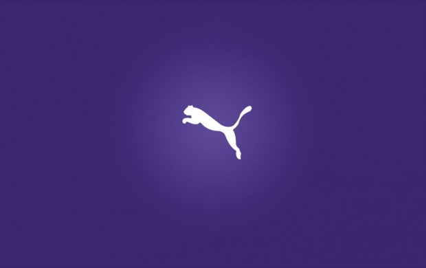 Puma Logo Purple Background