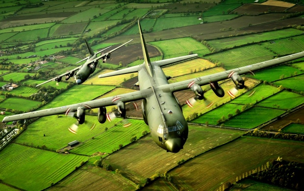 RAF C-130K Hercules Aircraft (click to view)