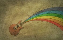Rainbow Guitar