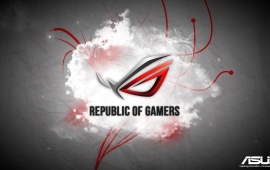 Red Asus Republic Of Gamers