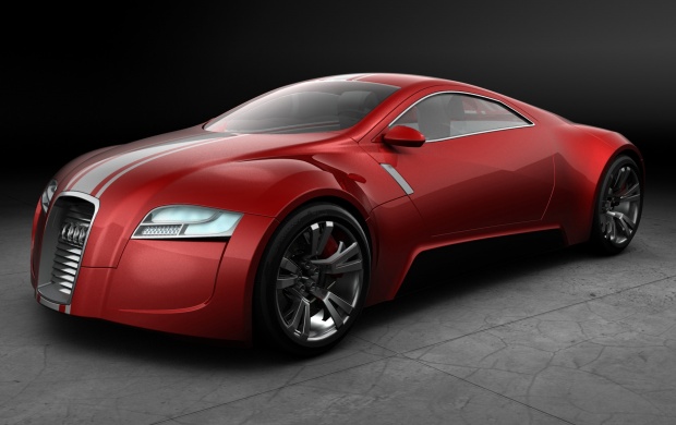 Red Audi R-Zero
