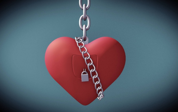 Red Lock Heart (click to view)