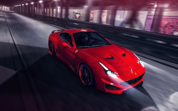 Red Novitec Rosso Ferrari California T N-Largo 2015 (click to view)