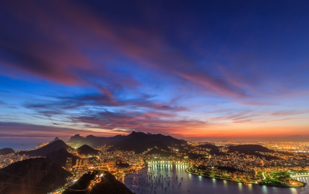 Rio De Janeiro City Mountain