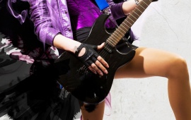 Rock Music Girl