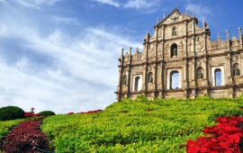 Ruins Of Saint Pauls Cathedral Macau