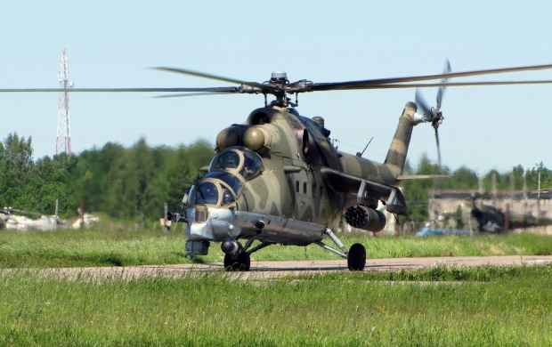Russian Mi-24 Helicopter (click to view)