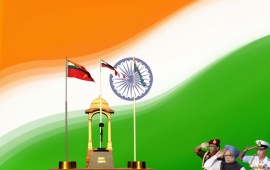 Salute Indian Flag