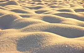 Sand particles