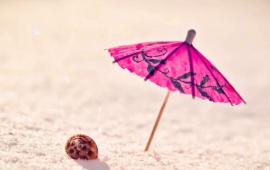 Sand Umbrella Beach