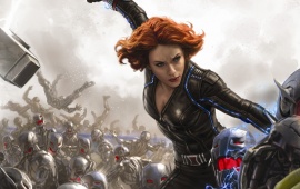 Scarlett Johansson In The Avengers: Age Of Ultron