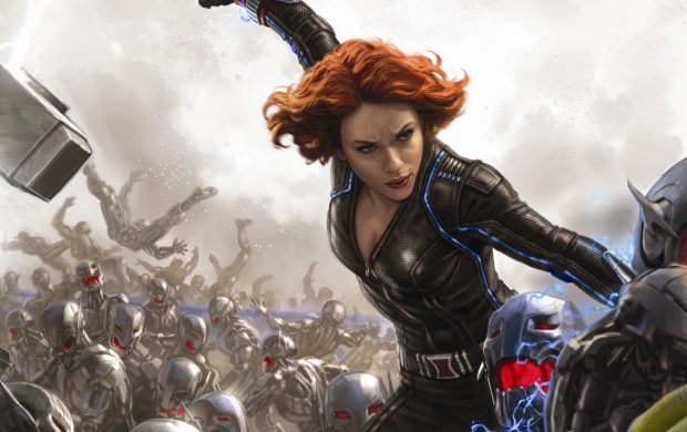 Scarlett Johansson In The Avengers: Age Of Ultron (click to view)