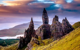 Scotland Mountains Stones