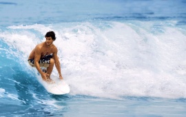 Sea Surfing Man Sport Water