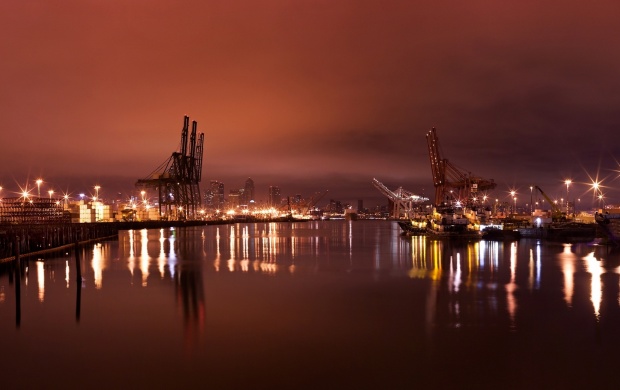 Seattle Harbor (click to view)