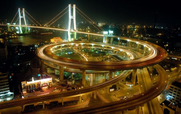 Shanghai Nanpu Bridge (click to view)