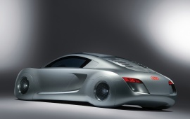Silver Audi RSQ concept