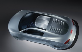 Silver Audi RSQ Concept