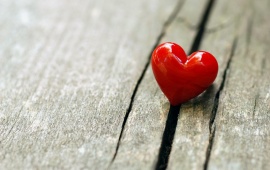 Single Valentine Heart