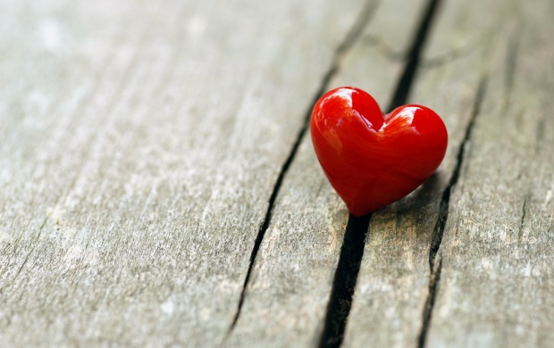 Single Valentine Heart