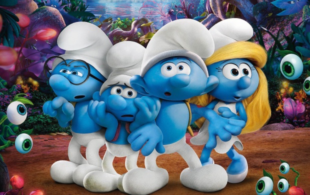 Smurfs The Lost Village Poster 4K (click to view)