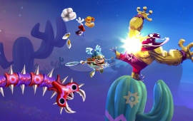 Sneaking Playing Soccer In Rayman Legends