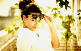 Sonakshi Sinha Black Sunglasses