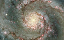 Space Whirlpool Galaxy