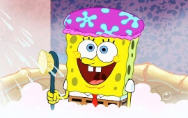 Spongebob Take A Bath