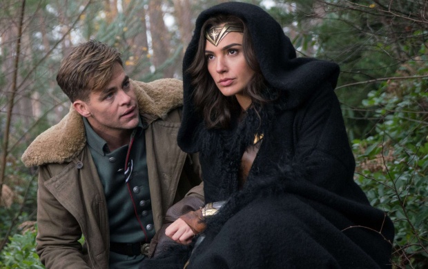 Steve Trevor And Diana Prince In Wonder Woman (click to view)