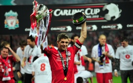 Steven Gerrard Win Cup