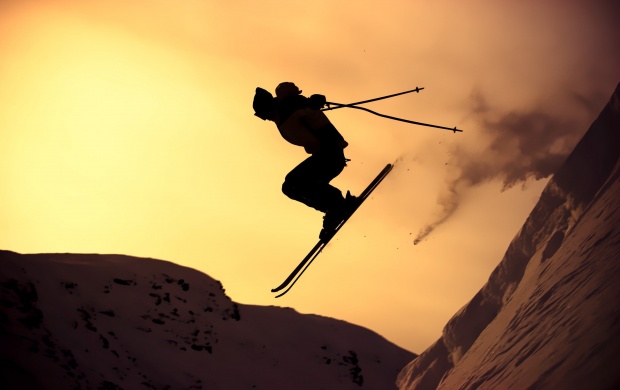 Sunset Skiing (click to view)