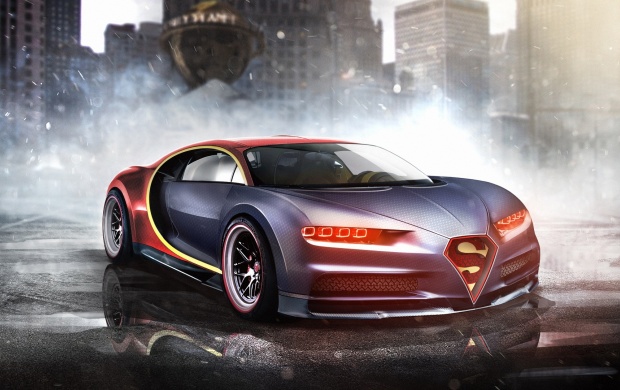 Superman Bugatti Chiron (click to view)