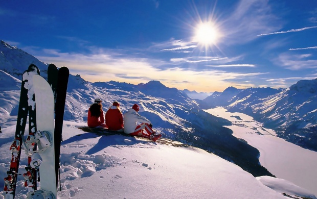 Switzerland Winter Ski