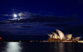 Sydney Opera House The Night Moon