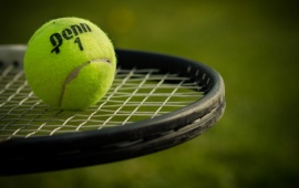 Tennis Ball And Racket Sports
