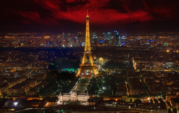 The Eiffel Tower France Night (click to view)