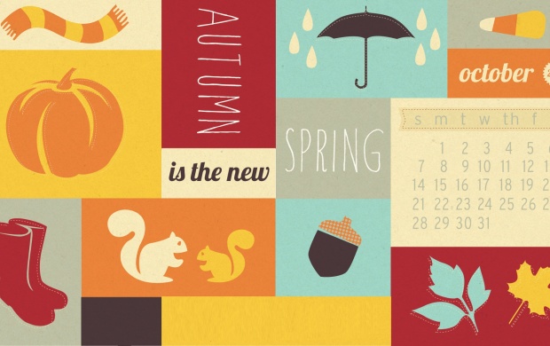 The New Spring October 2012 Calendar