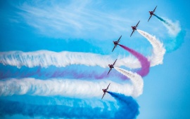 The Red Arrows Royal Air Force