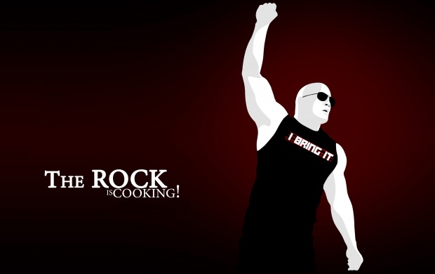 The Rock Is Cooking (click to view)