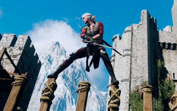 The Witcher 3 Ciri Training (click to view)