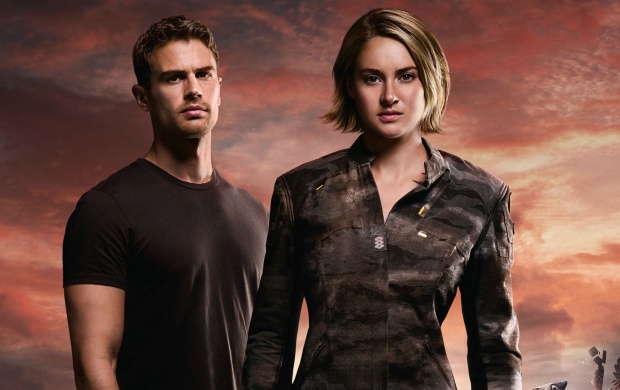 Theo James And Shailene Woodley The Divergent Series (click to view)